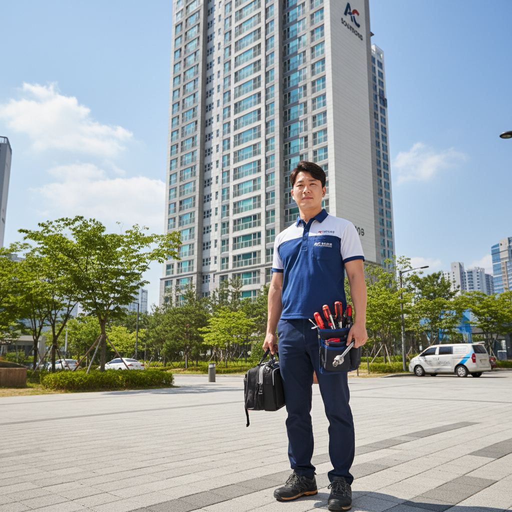 송파구 에어컨 설치 전문 기술자 서비스 소개