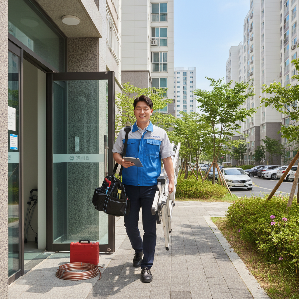 불당동 에어컨 가스충전 전문 기술자 서비스 소개