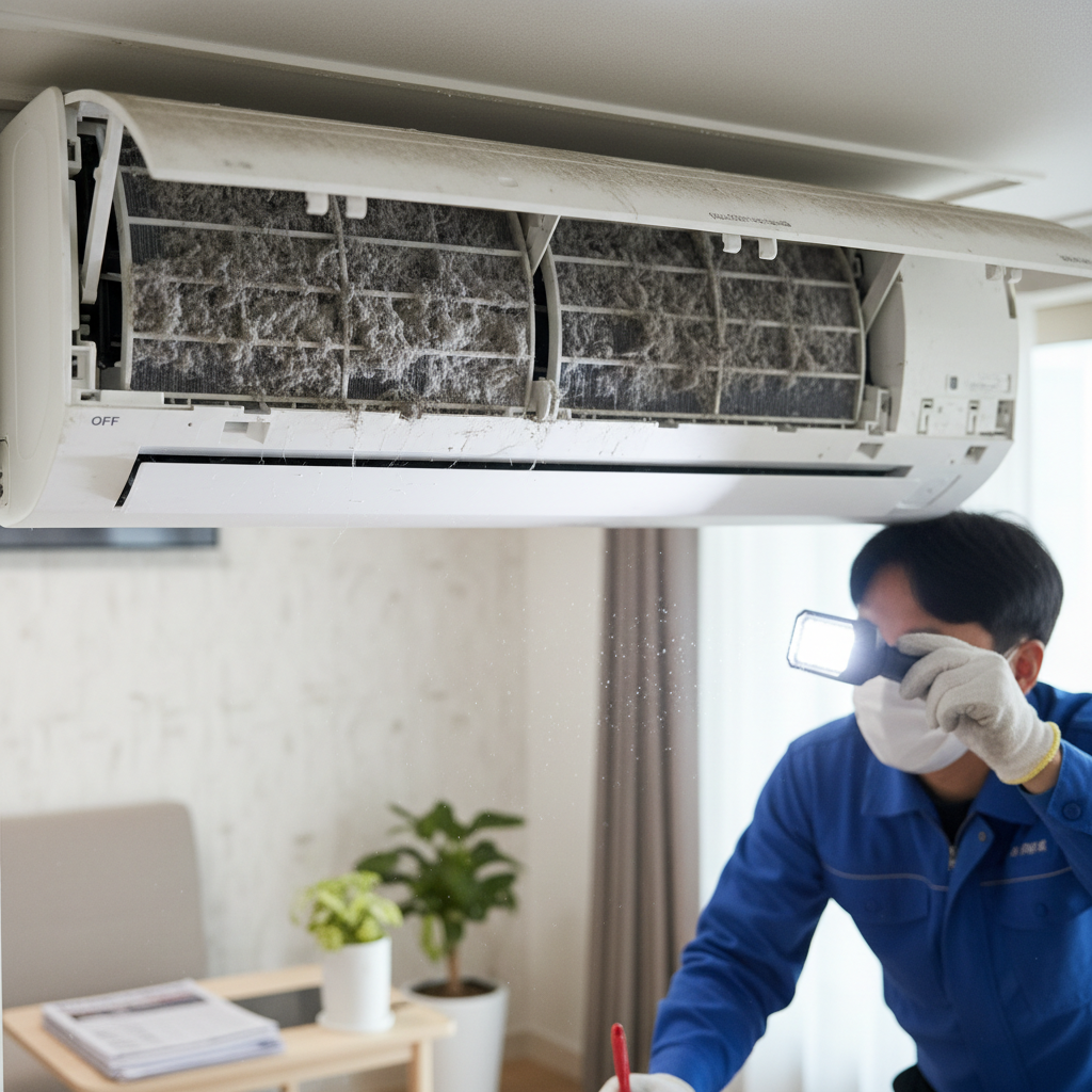 신방동 에어컨 작업 전 점검