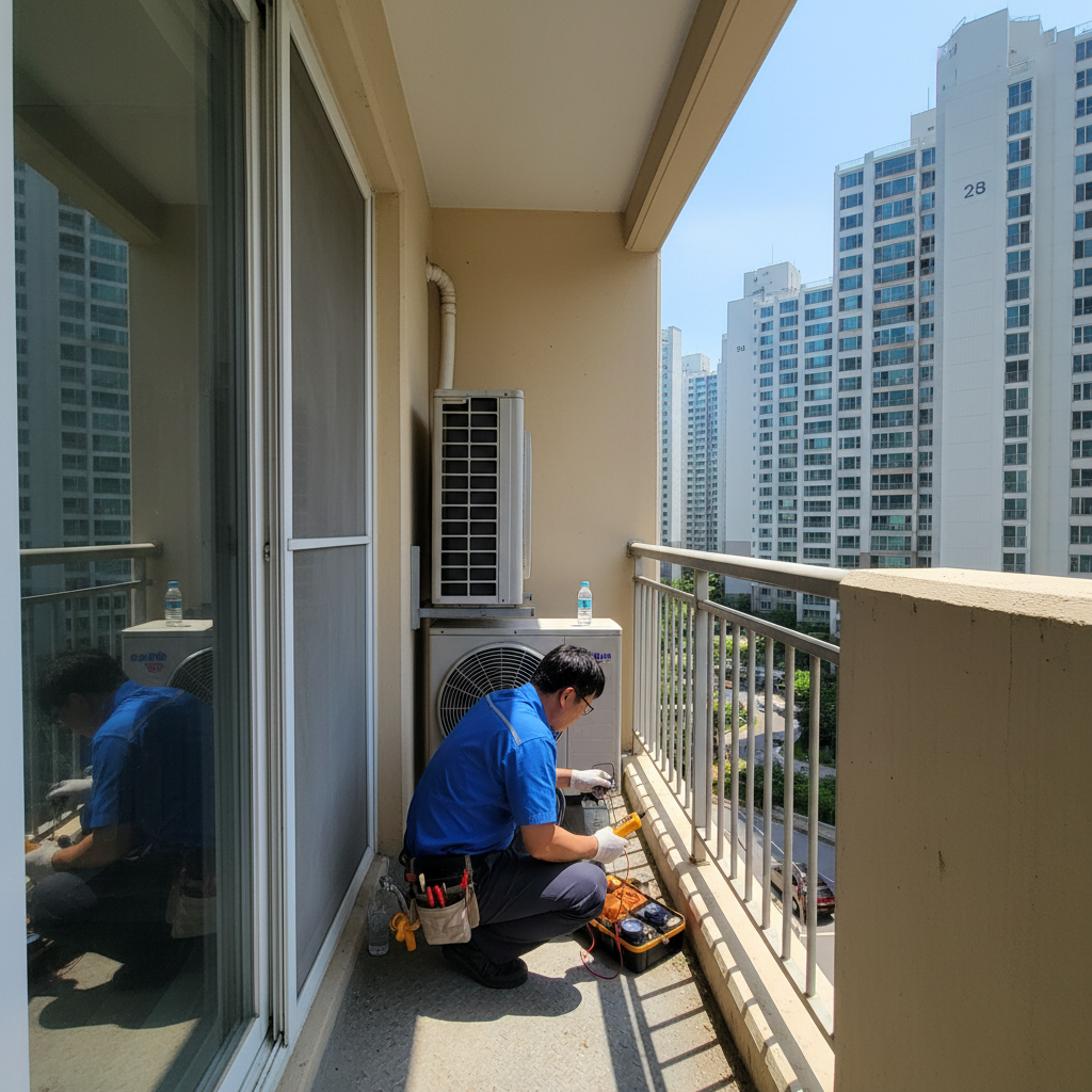 병천면(동남구) 에어컨 작업 전 점검