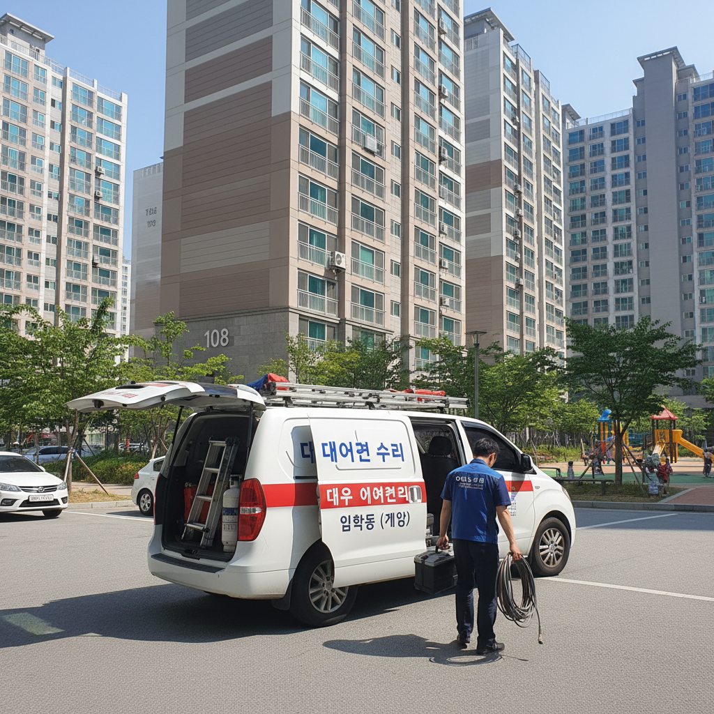임학동(계양) 에어컨 가스충전 전문 기술자 서비스 소개