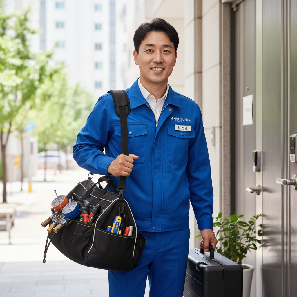 상봉동 에어컨 가스충전 전문 기술자 서비스 소개