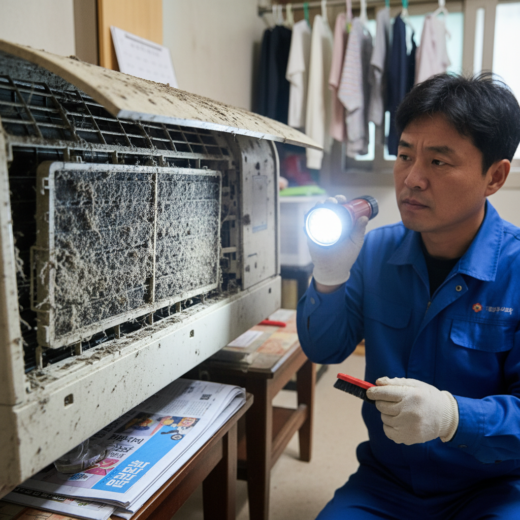 영등포구 신도림동 에어컨 작업 전 점검
