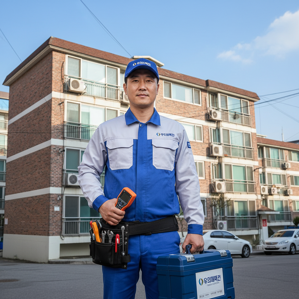 구로구 오류동 에어컨 수리 전문 기술자 서비스 소개