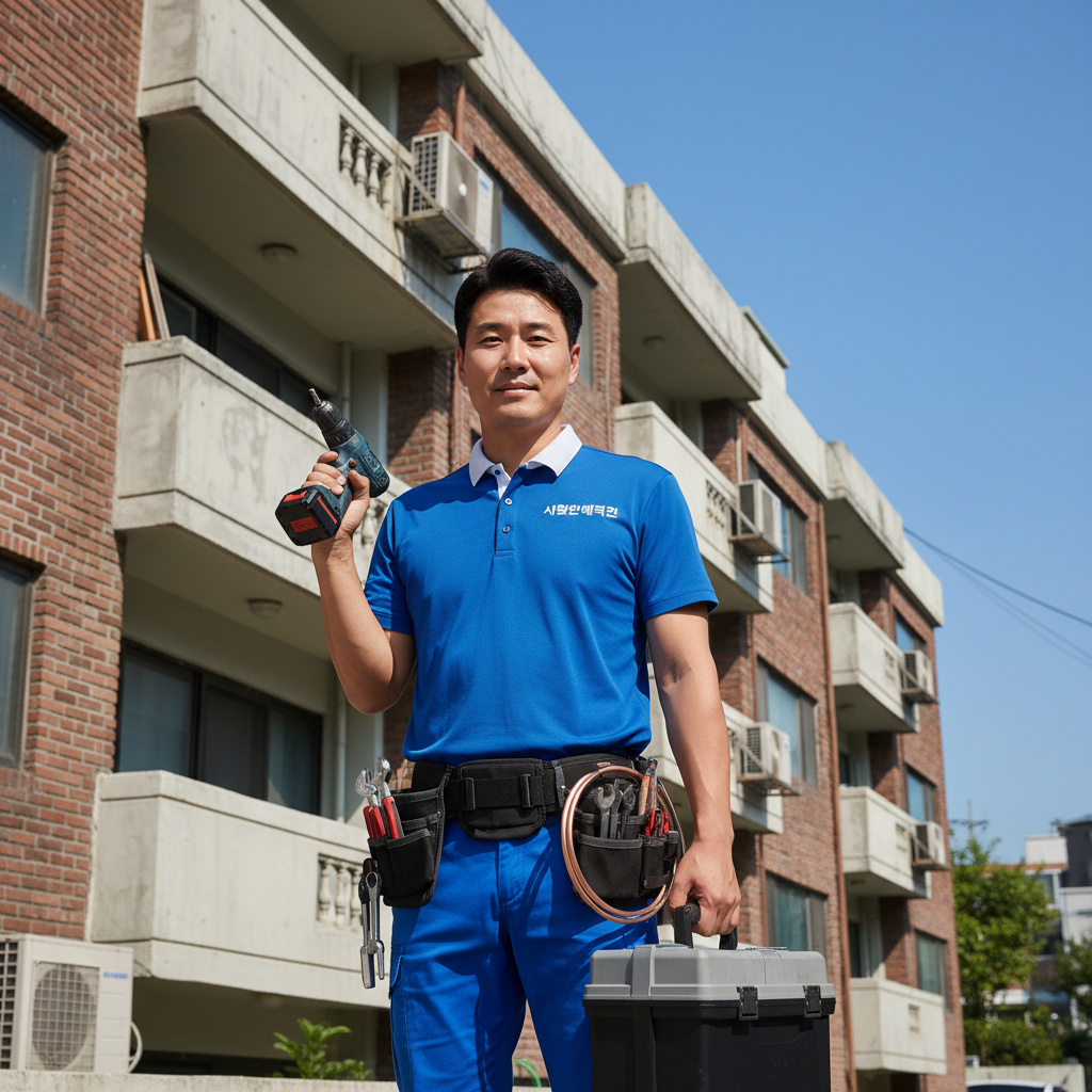 성북구 동선동 에어컨 수리 전문 기술자 서비스 소개
