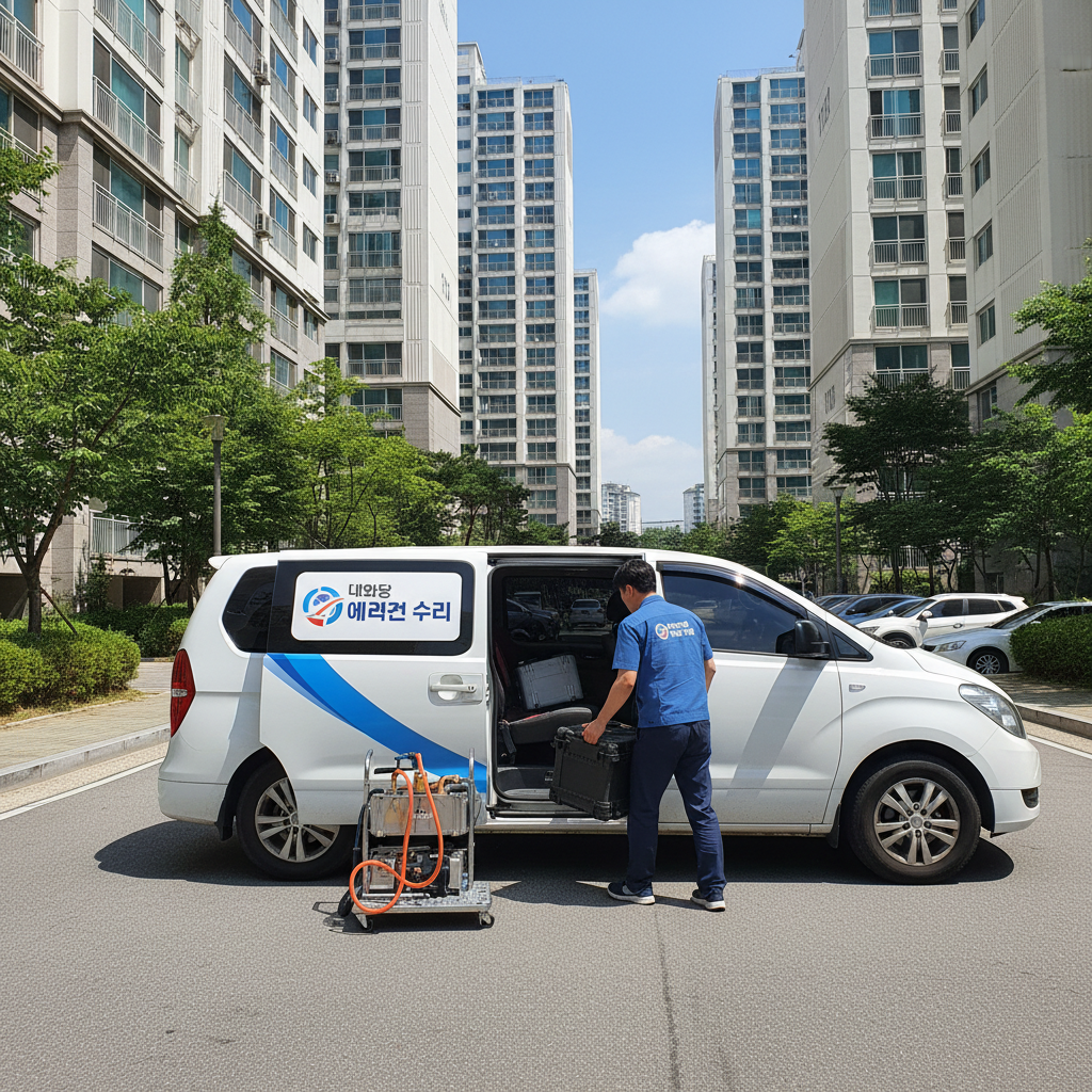대화동 에어컨 청소 전문 기술자 서비스 소개