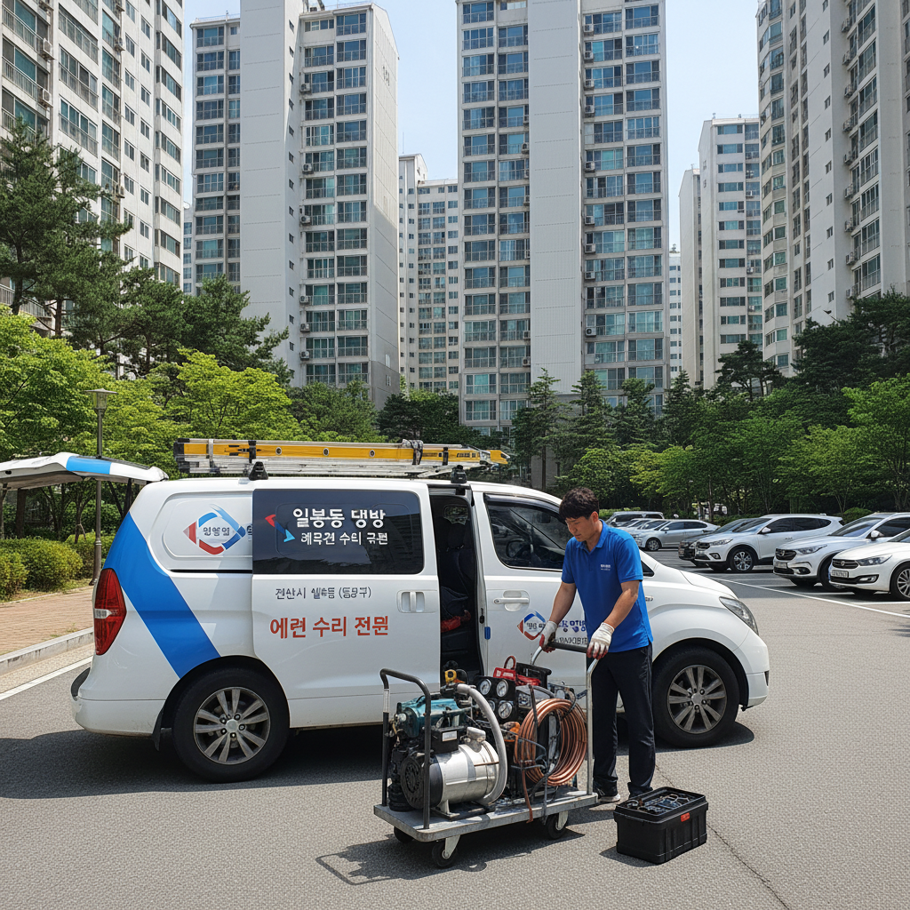 일봉동(동남구) 에어컨 가스충전 전문 기술자 서비스 소개