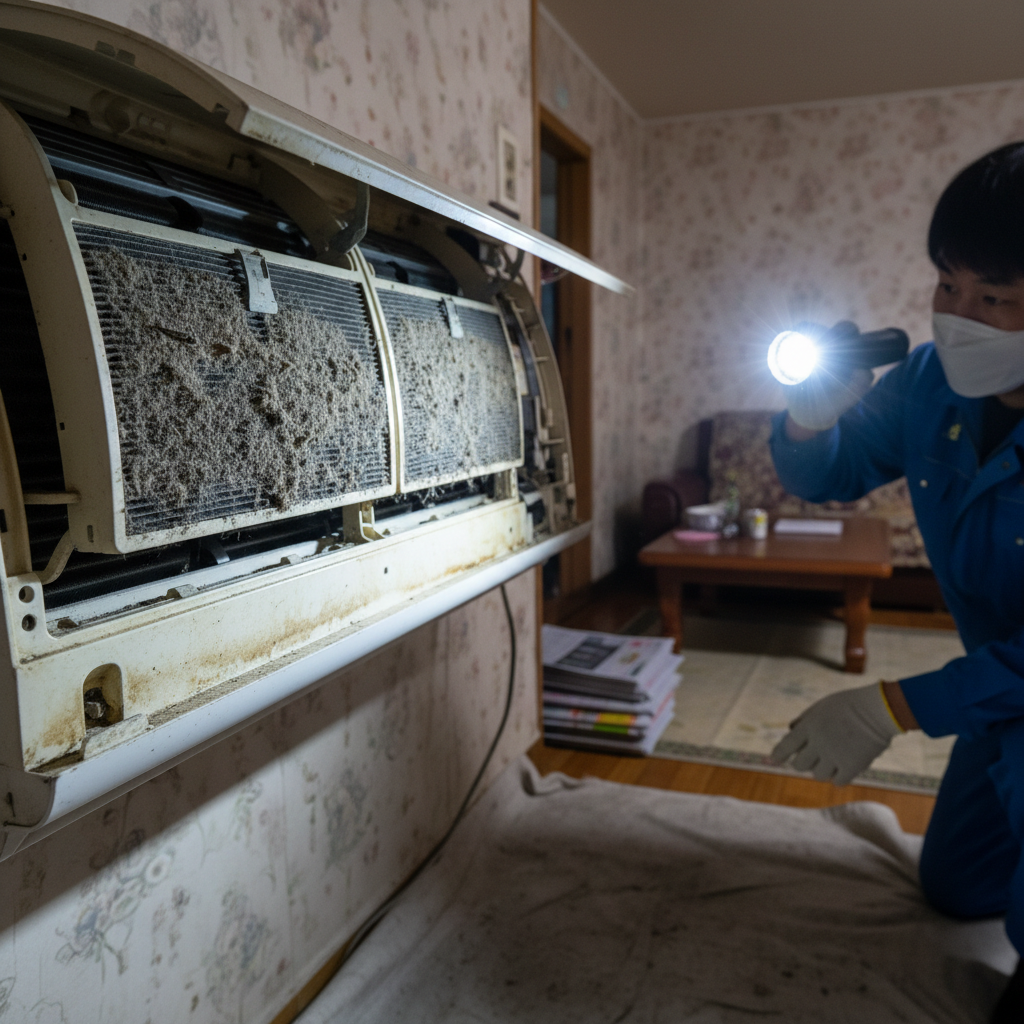 사상구 삼락동 에어컨 작업 전 점검