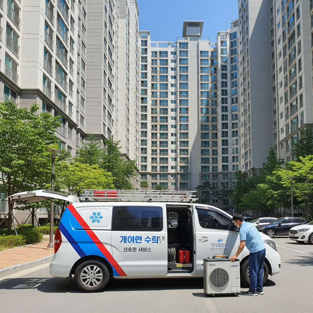 가산동 에어컨 수리 전문 기술자 서비스 소개