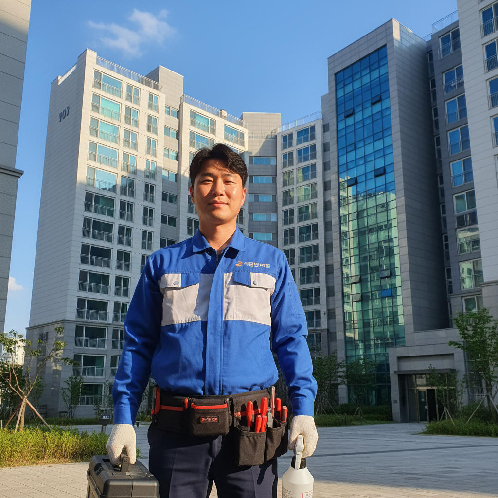강서구 눌차동 에어컨 청소 전문 기술자 서비스 소개