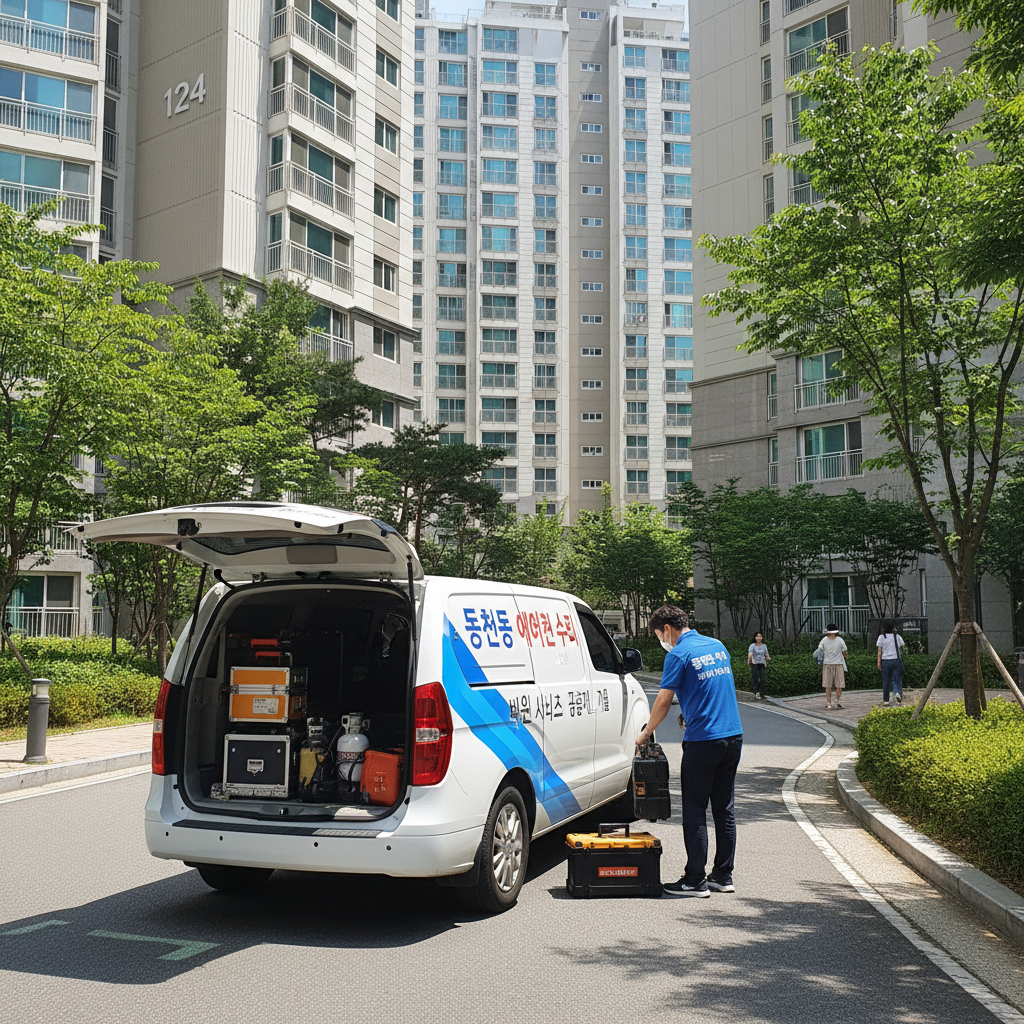동천동(용인) 에어컨 가스충전 전문 기술자 서비스 소개