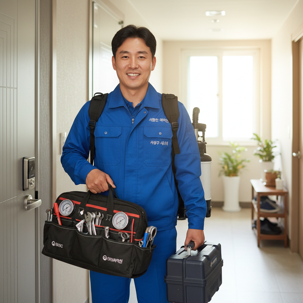 사상구 괘법동 에어컨 가스충전 전문 기술자 서비스 소개