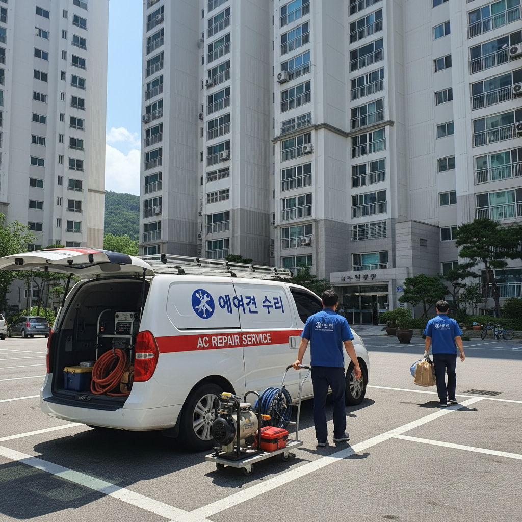 삼계동 에어컨 가스충전 전문 기술자 서비스 소개