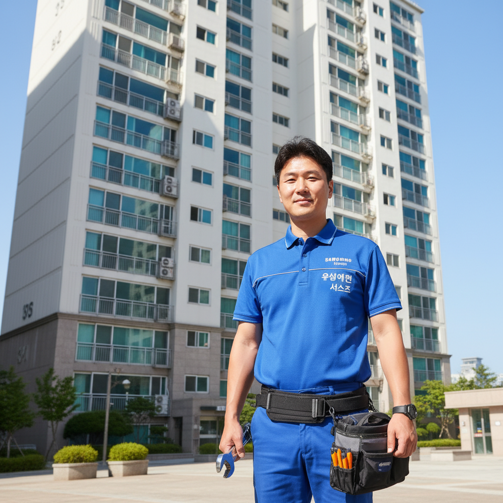 우산동 에어컨 가스충전 전문 기술자 서비스 소개