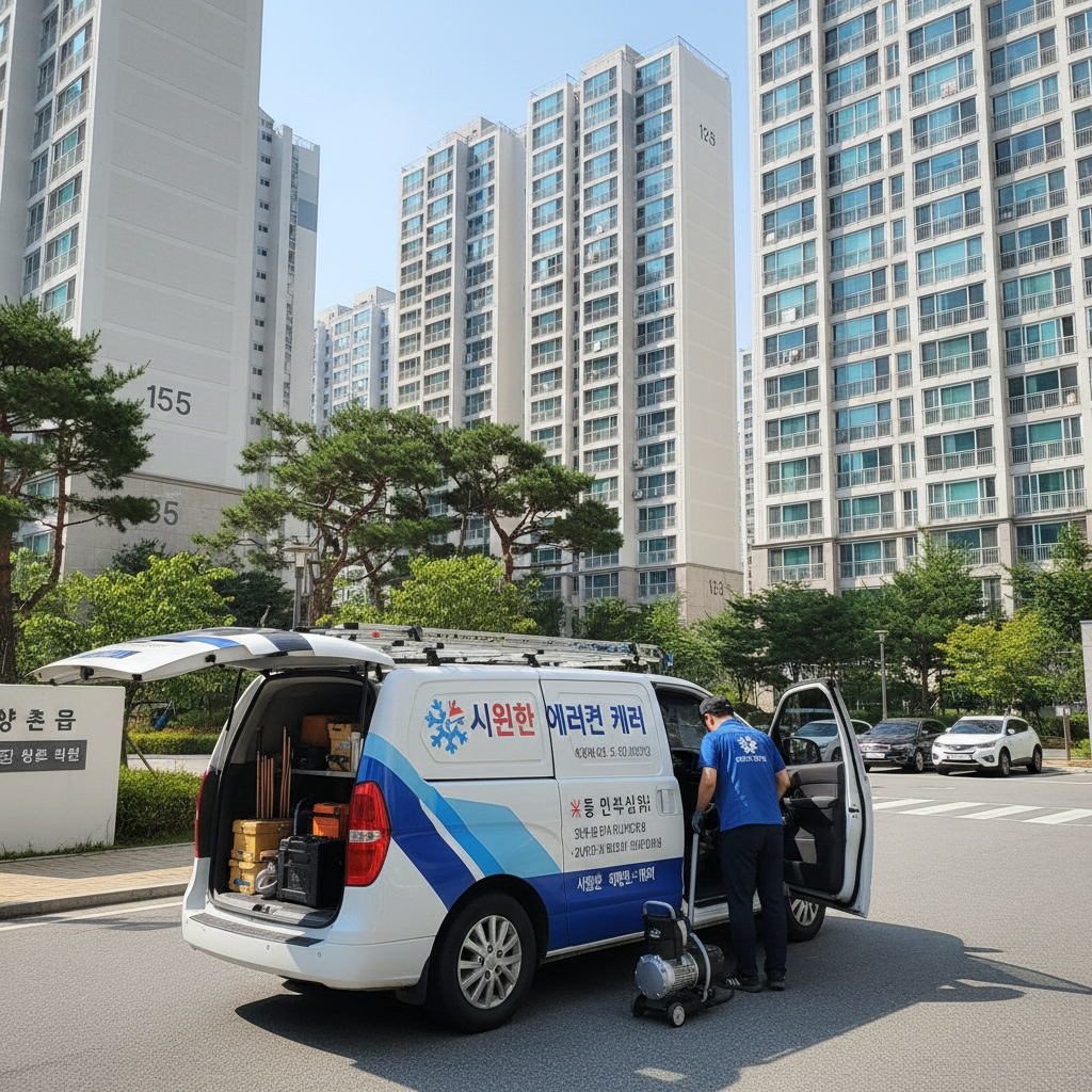 양촌읍(김포) 에어컨 가스충전 전문 기술자 서비스 소개